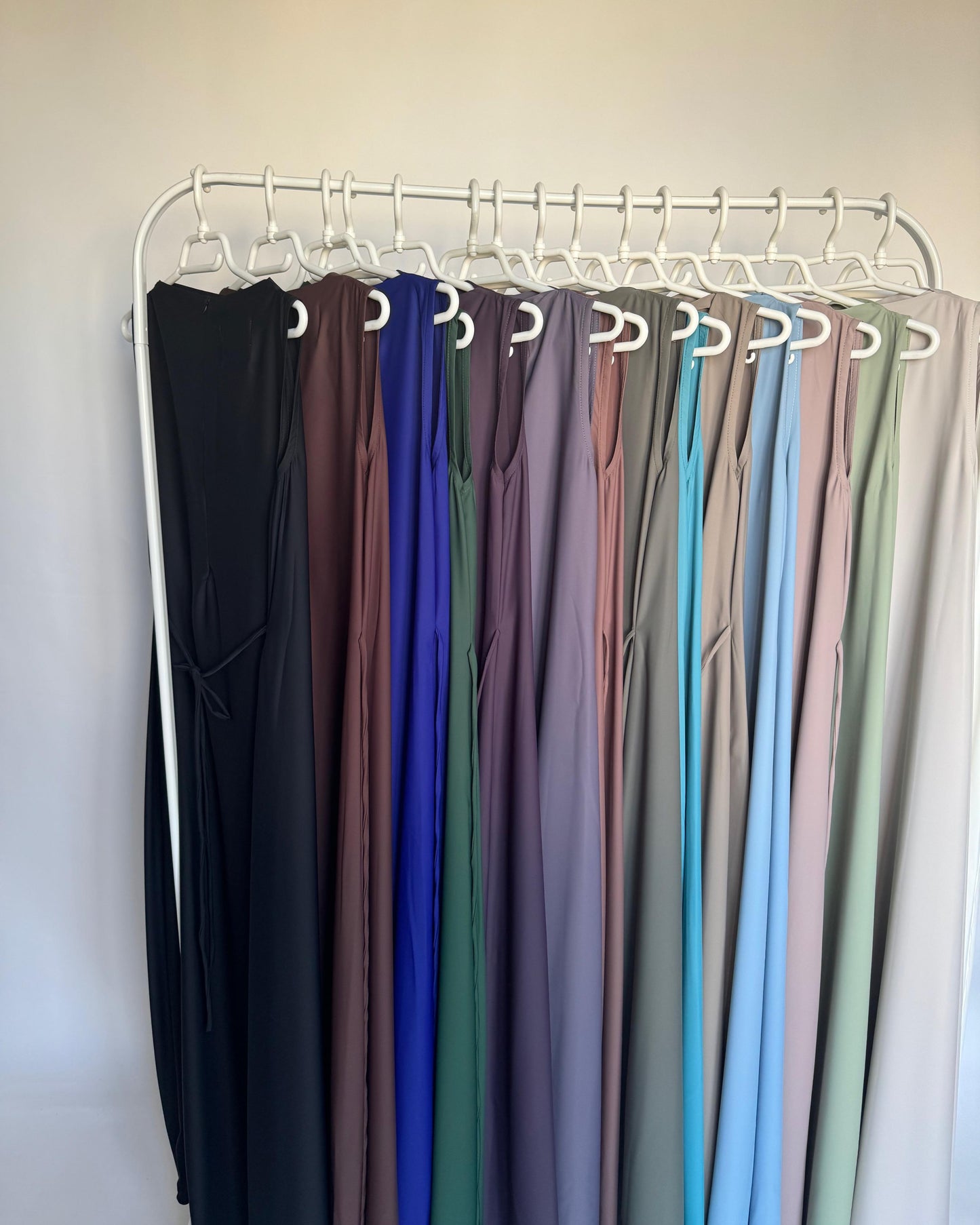 A422 - Flowy Light Weight Under Abaya Dress
