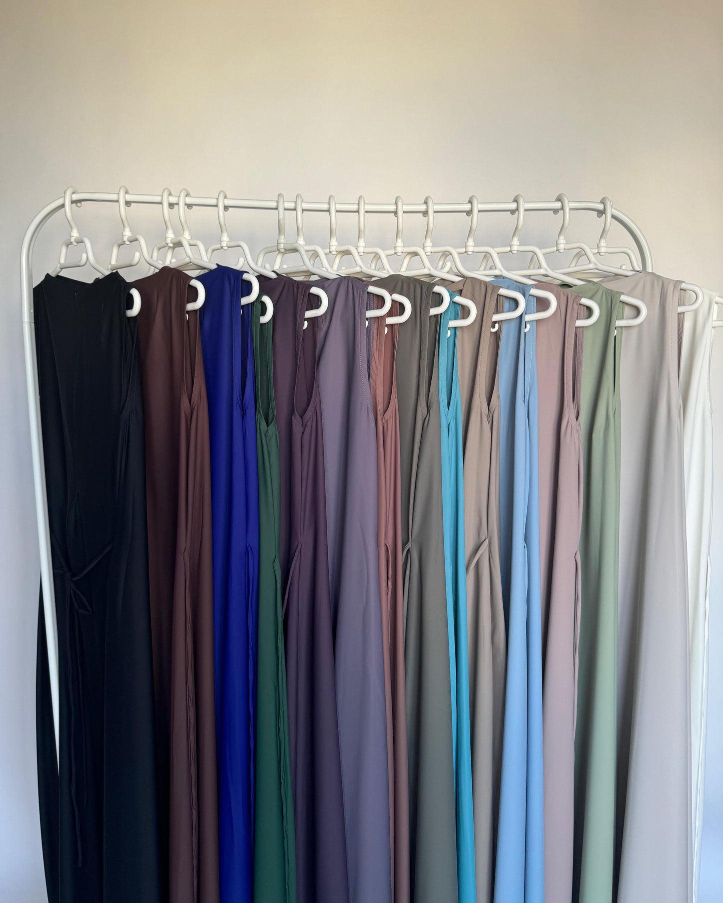 A422 - Flowy Light Weight Under Abaya Dress
