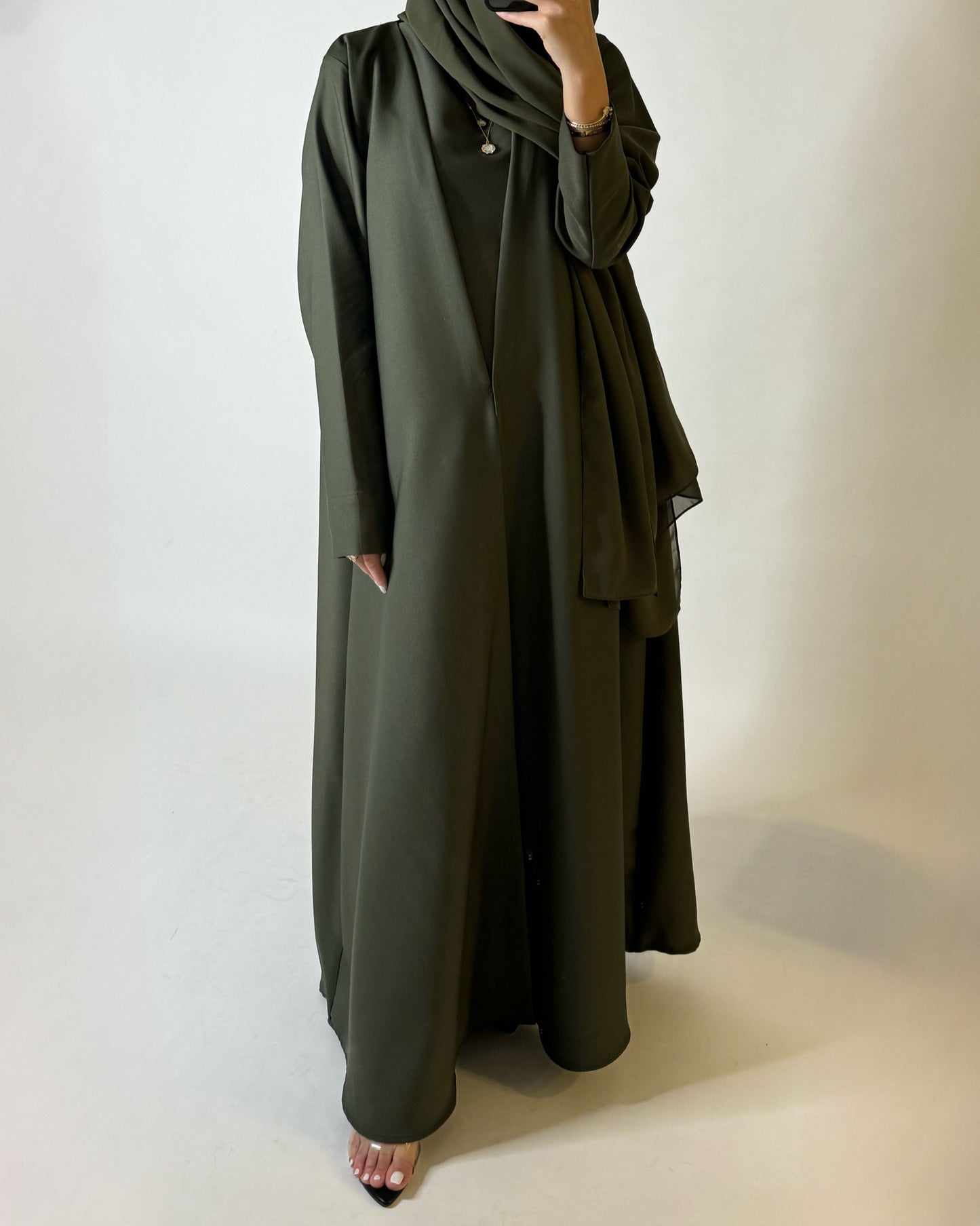 A253 - Olive Green Daily Set (READY TO SHIP)