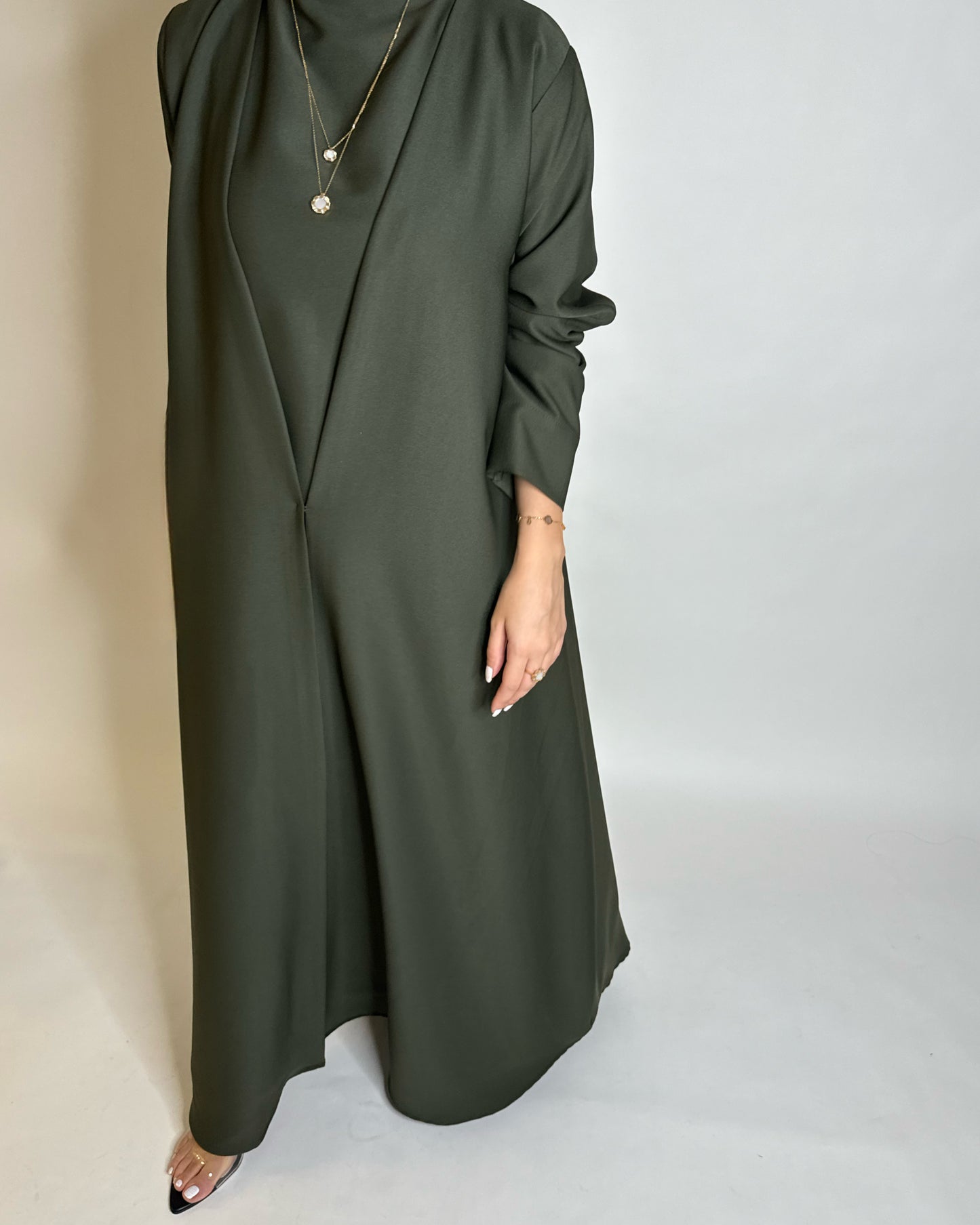 A253 - Olive Green Daily Set (READY TO SHIP)